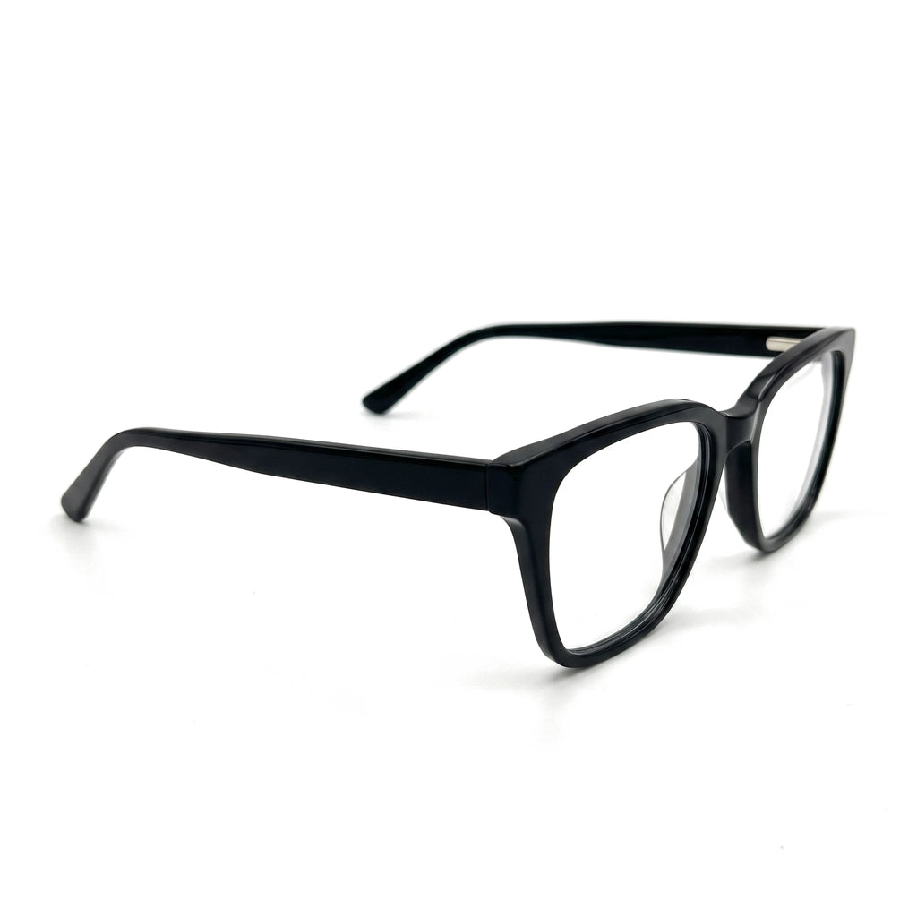 Juno Black Cat Eye Eyeglasses side view