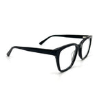 Juno Black Cat Eye Eyeglasses side view