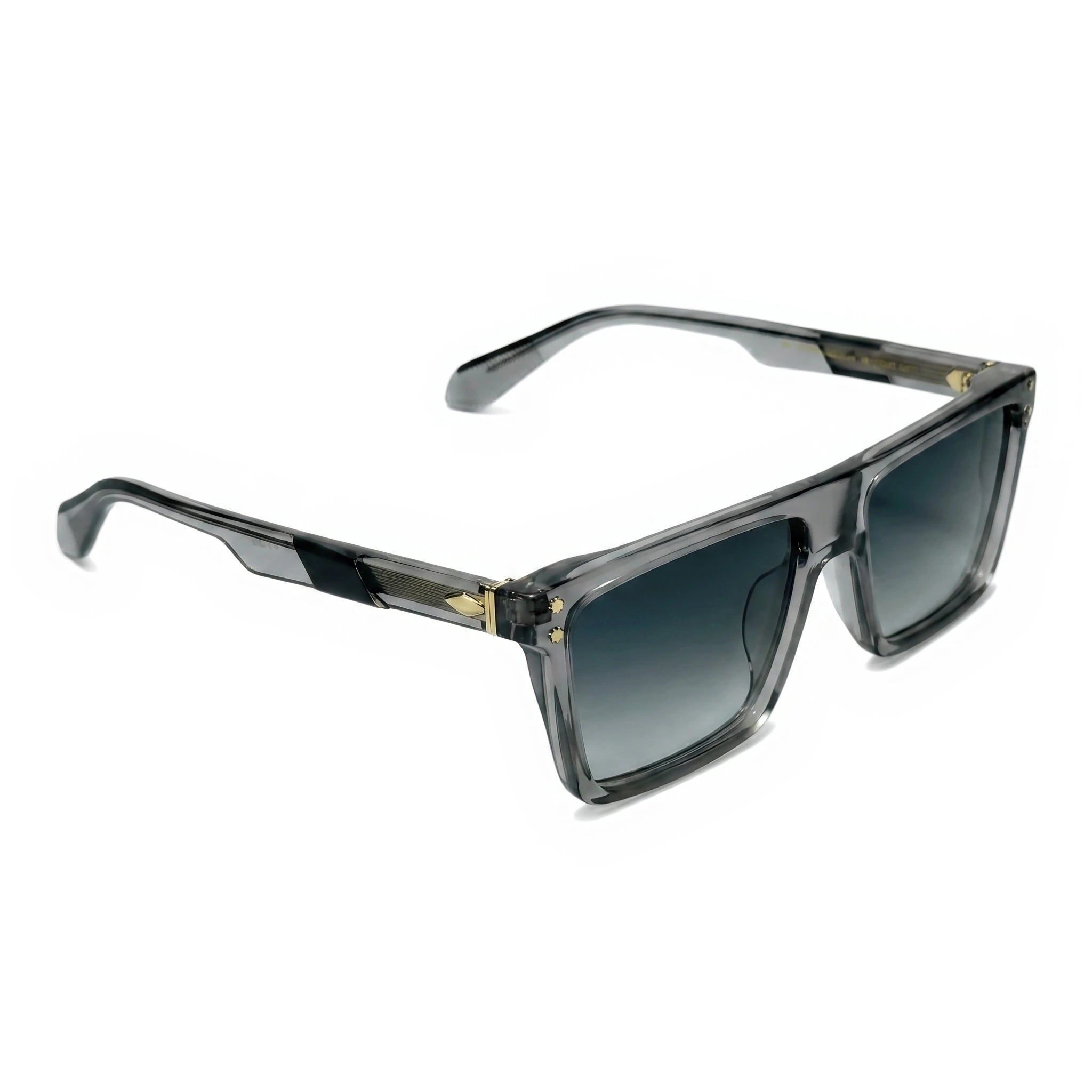 Stern Gray Square Sunglasses