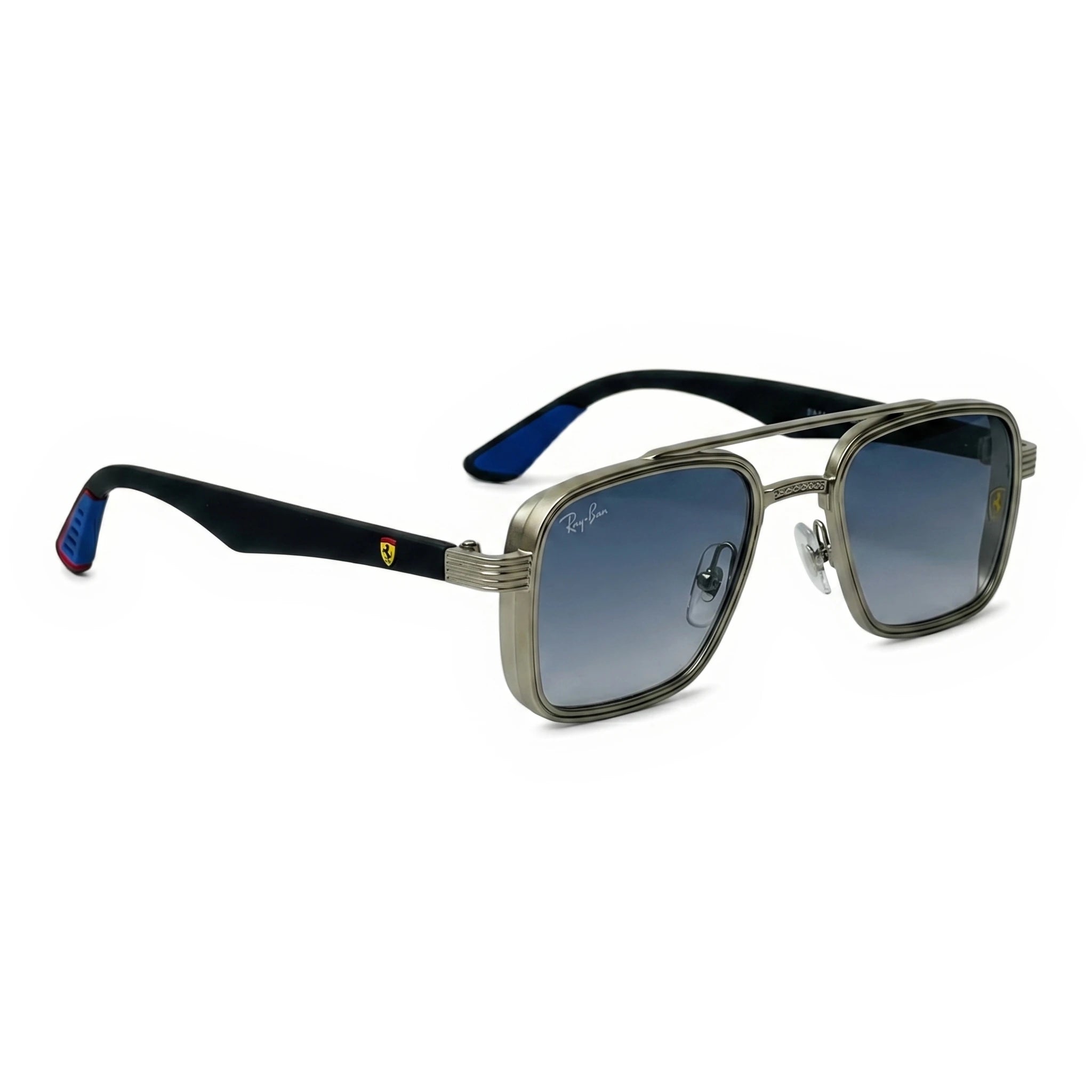 Strike Blue Square Sunglasses