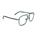Miro Gray Blue Aviator Eyeglasses