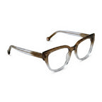 Petra Brownish transpreant Cat Eye Eyeglasses