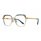 Solira Blue Square Eyeglasses side view