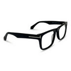 Grif Black Rectangle Eyeglasses
