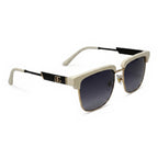 Vox White Square Sunglasses