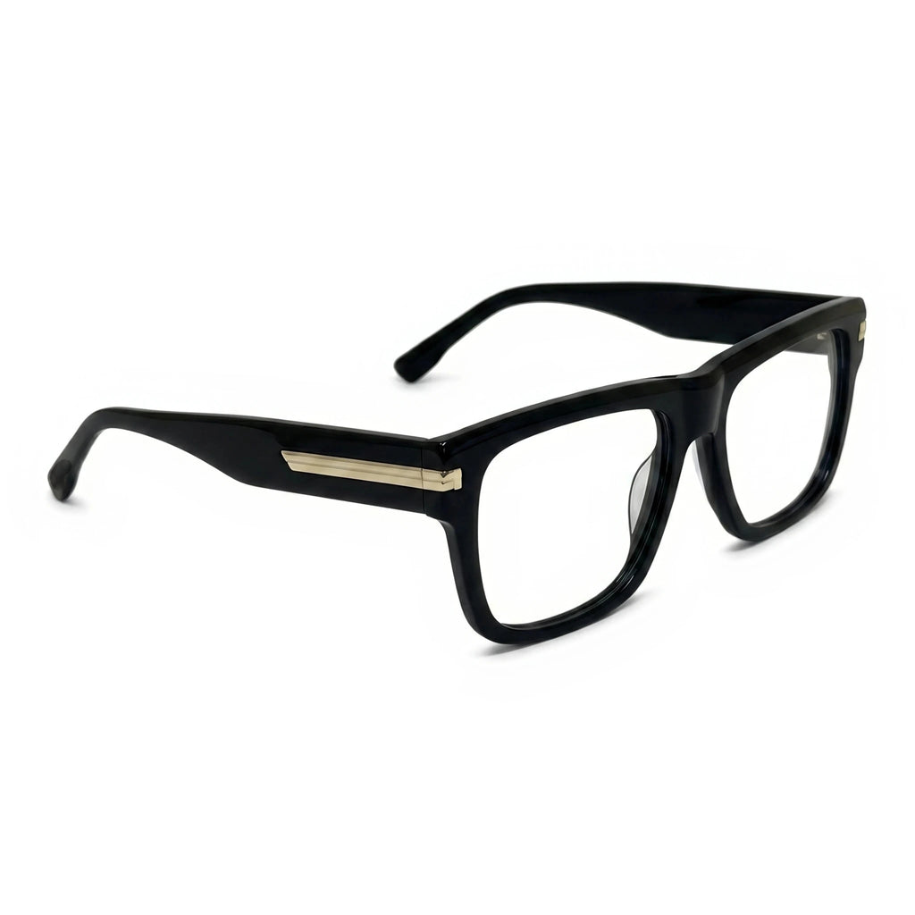 Bloc Black Square Eyeglasses
