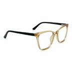Brace Beige Square Eyeglasses