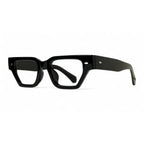 Droven Black Rectangle Eyeglasses side view