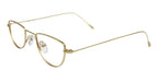 side pose of Blossom Eyeglasses -Golden