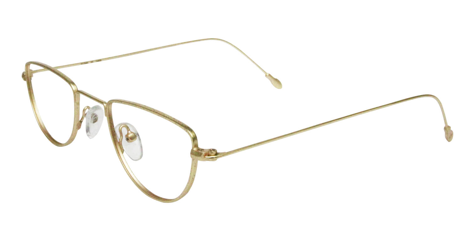 side pose of Blossom Eyeglasses -Golden