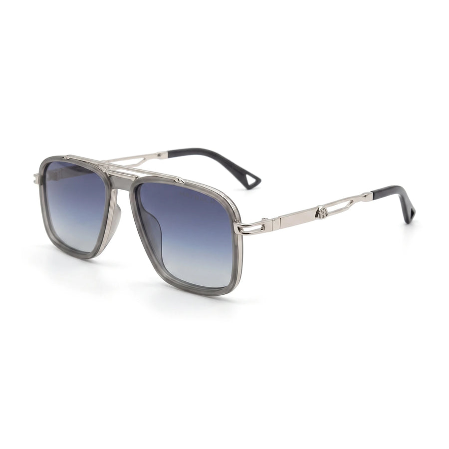 Cinder Gray Square Sunglasses