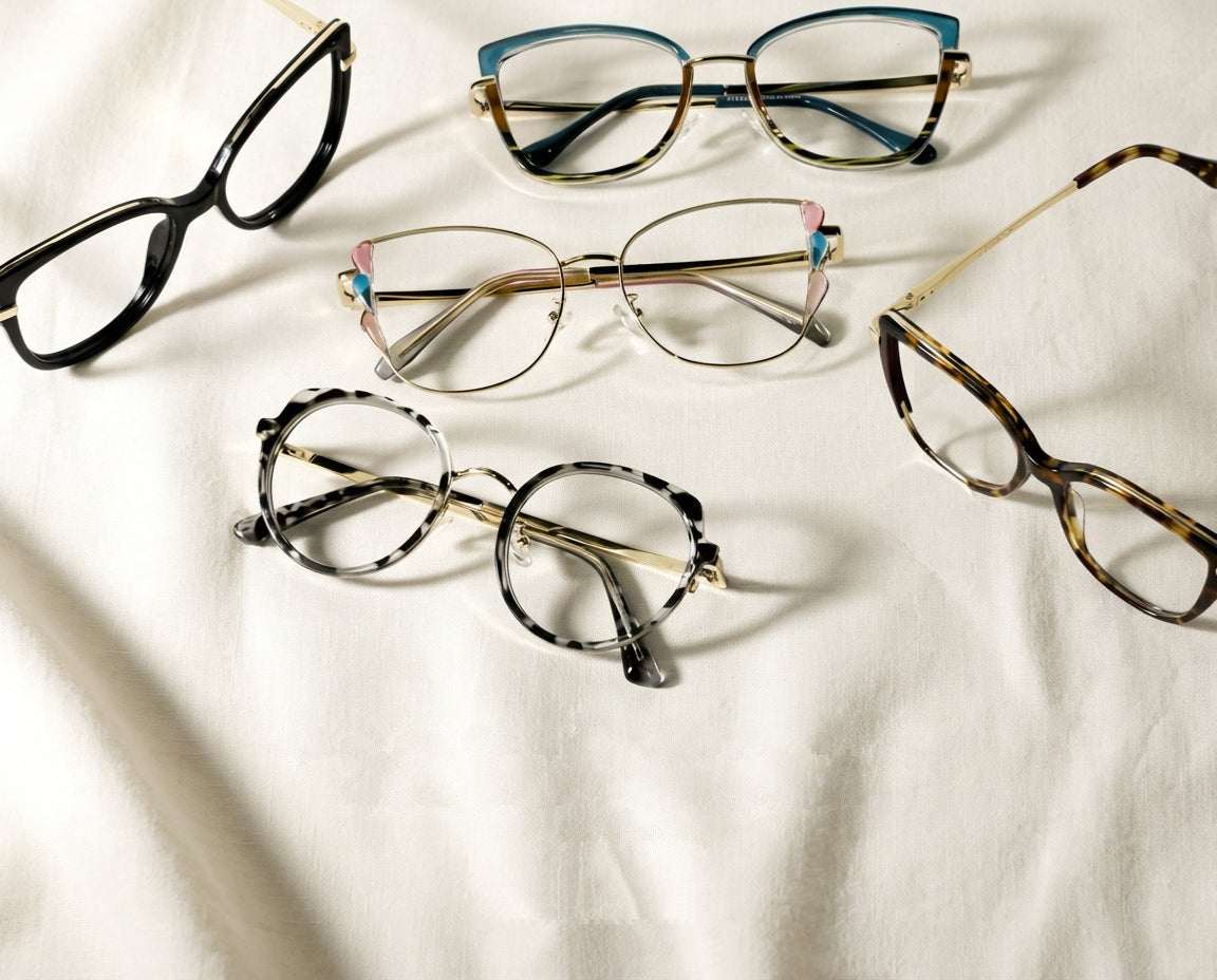 Cat Eye Curves. Cat eye glasses with lifted corners.