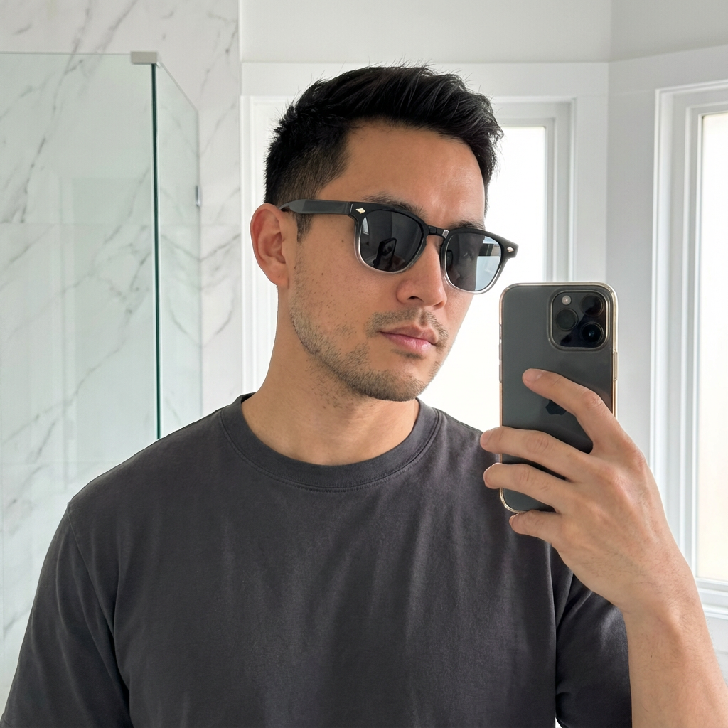 SunRoam Bold Black & Brown Sunglasses Shades