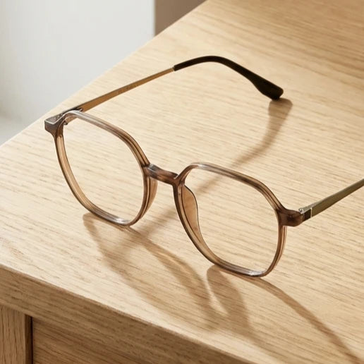 Clyra glasses, styled