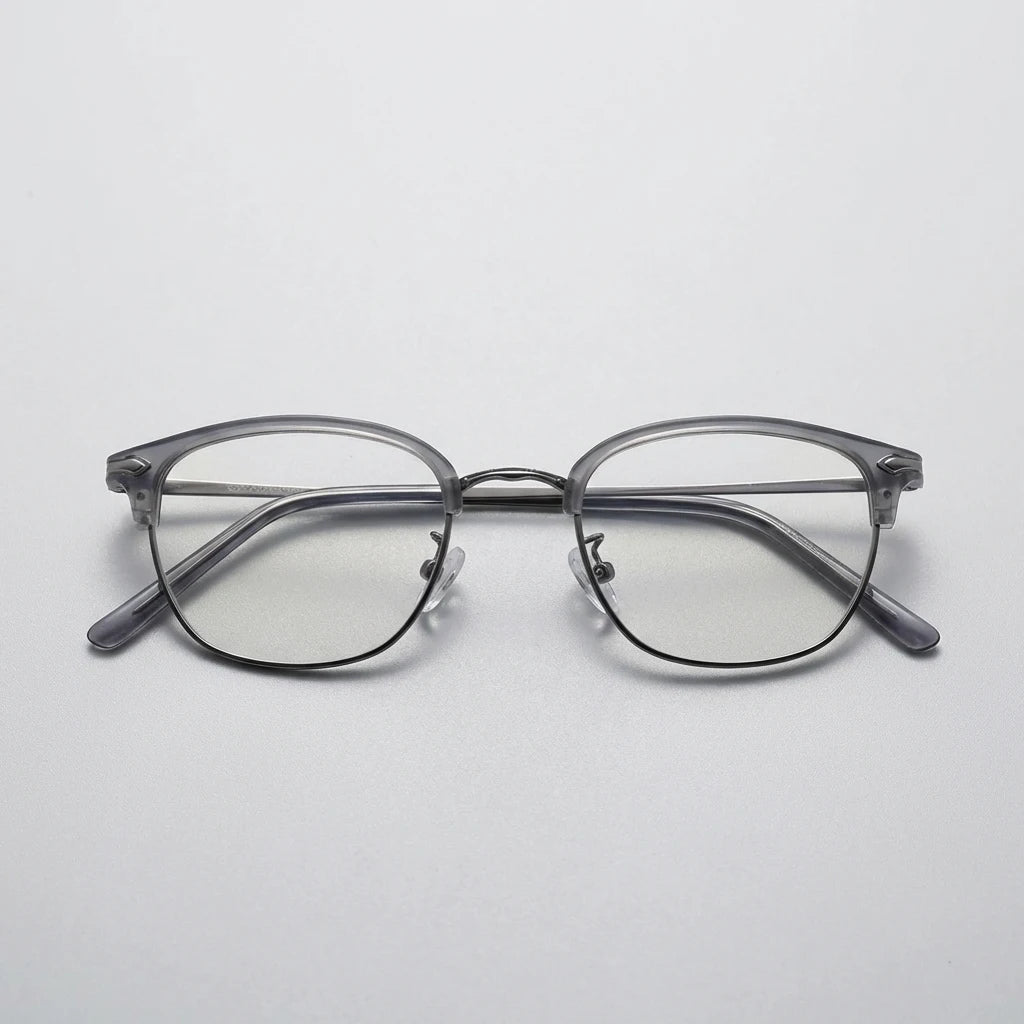 Easysight glasses, styled