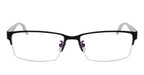 front side of Horizon Eyeglasses - Black