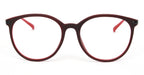 front side of Komorebi red glasses