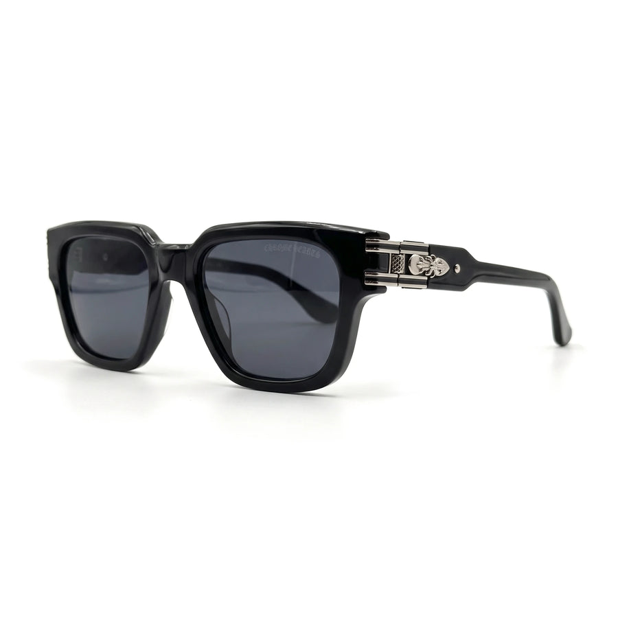 Marlow Black Square Sunglasses