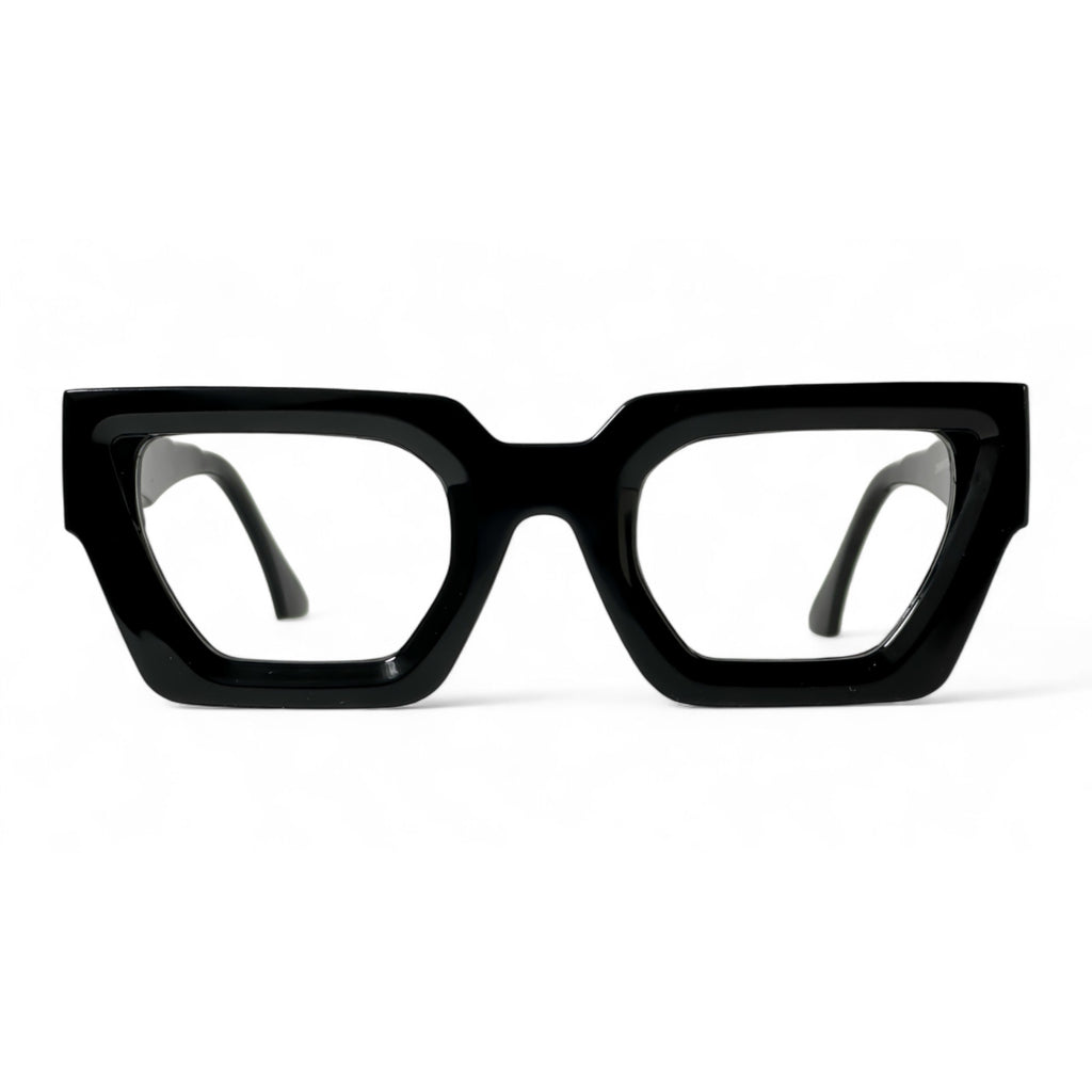 Azzuro Black Square Eyeglasses