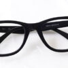front side of Kova bold black glasses