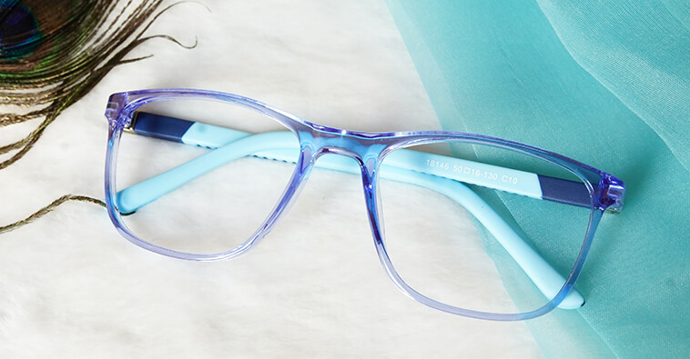 Easysight Light Blue Kids Computer Glasses - Buy Now!
