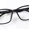 front side of Prodigious Eyeglasses black